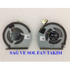 Dell NWW0W 0NWW0W Notebook Cpu Fan (SAĞ ve SOL fan 4 Pin) Dell NWW0W 0NWW0W Notebook Cpu Fan (SAĞ ve SOL fan 4 Pin)