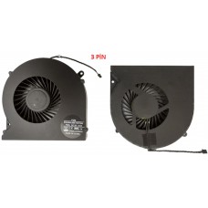 Clevo P870DM-G P775DM-G Notebook Cpu Fan (3 PİN)