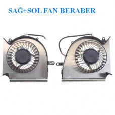 Msi PAAD06015SL N417 N414 Notebook Cpu Fan (SAĞ VE SOL FAN) Msi PAAD06015SL N417 N414 Notebook Cpu Fan (SAĞ VE SOL FAN)