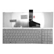 Toshiba Satellite C855-1VM C855-18W L850D-130 Notebook Klavye (Beyaz TR)