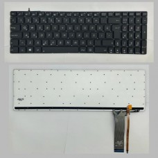 Asus N56VZ N56DP Notebook Klavye (Siyah Aydınlatmalı TR)