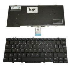 Dell Latitude 7390 E7390 Notebook Klavye (Siyah TR)