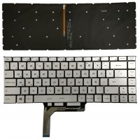 Msi GF63 8RC GF63 8RD Notebook Klavye (Gümüş AYDINLATMALI TR )