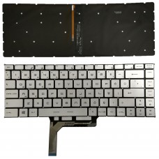 Msi GF63 8RC GF63 8RD Notebook Klavye (Gümüş AYDINLATMALI TR )