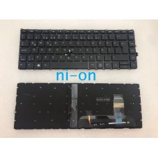 Hp EliteBook 840 G7 845 G7 Notebook Klavye (Siyah Aydınlatmalı TR)