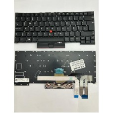Lenovo X1 Extreme 2nd Gen Type 20QV 20QW Notebook Klavye (Siyah-Işıksız TR)