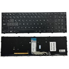 Monster ABRA A5 V16.6 Notebook Klavye (Siyah RGB Aydınlatmalı TR Aydınlatmalı)