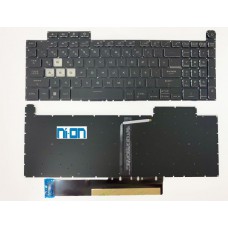 Asus FA507NU FA507NUR Notebook Klavye (Siyah Aydınlatmalı RGB TR)
