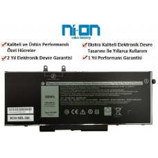 Dell Latitude 5500 Notebook Batarya - Pil (Nion Marka)