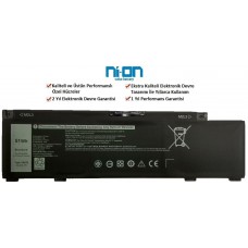 Dell G3 15 3500 P89F P89F002 Notebook Batarya - Pil (Nion Marka)