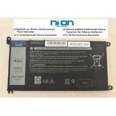 Dell Vostro 3400 P132G003 P132G Notebook Batarya - Pil (Nion Marka)