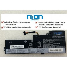 Lenovo Thinkpad T480 iç pil 20L5 20L6 Notebook Batarya - Pil (Nion Marka)