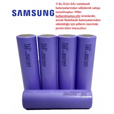 Samsung 2200 mAh 3.7 V 18650 Li-ion Şarj Edilebilir Pil